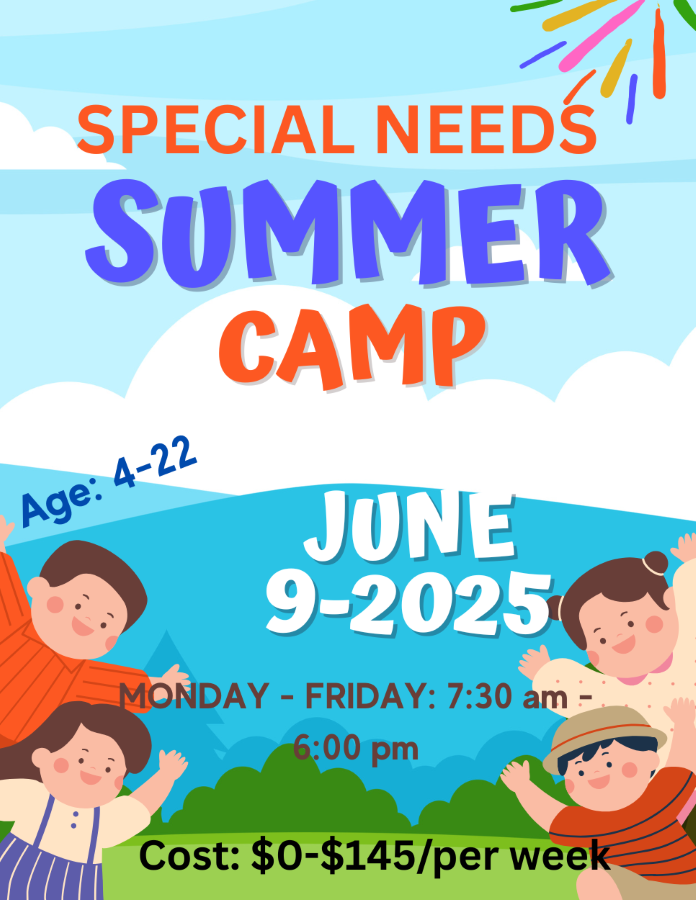  Flyer of YMCA Special needs Summer Camp